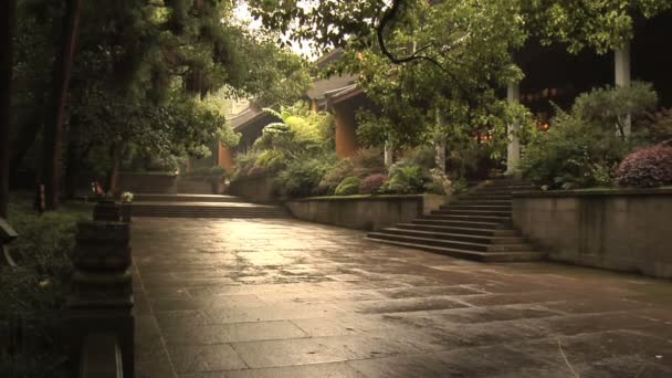 Hang Zhou Lingyin Temple and Garden — Stock video